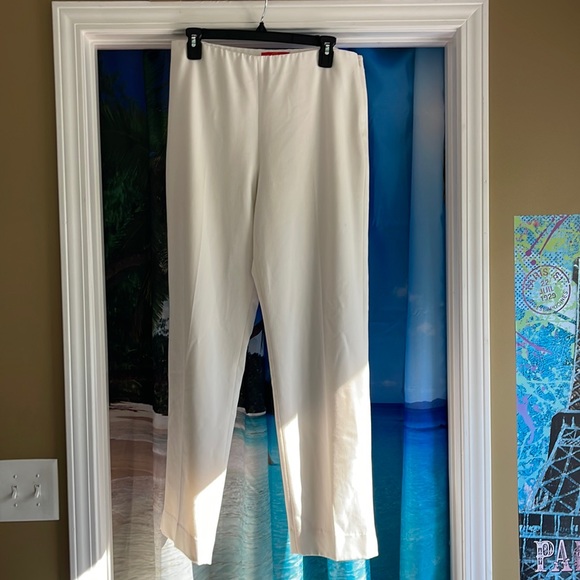 Crazy Larry Pants & Jumpsuits Crazy Larry Off White Pants Poshmark